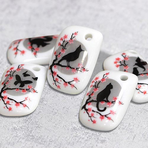 Sakura - La collection de Fèves-Bijoux Acier