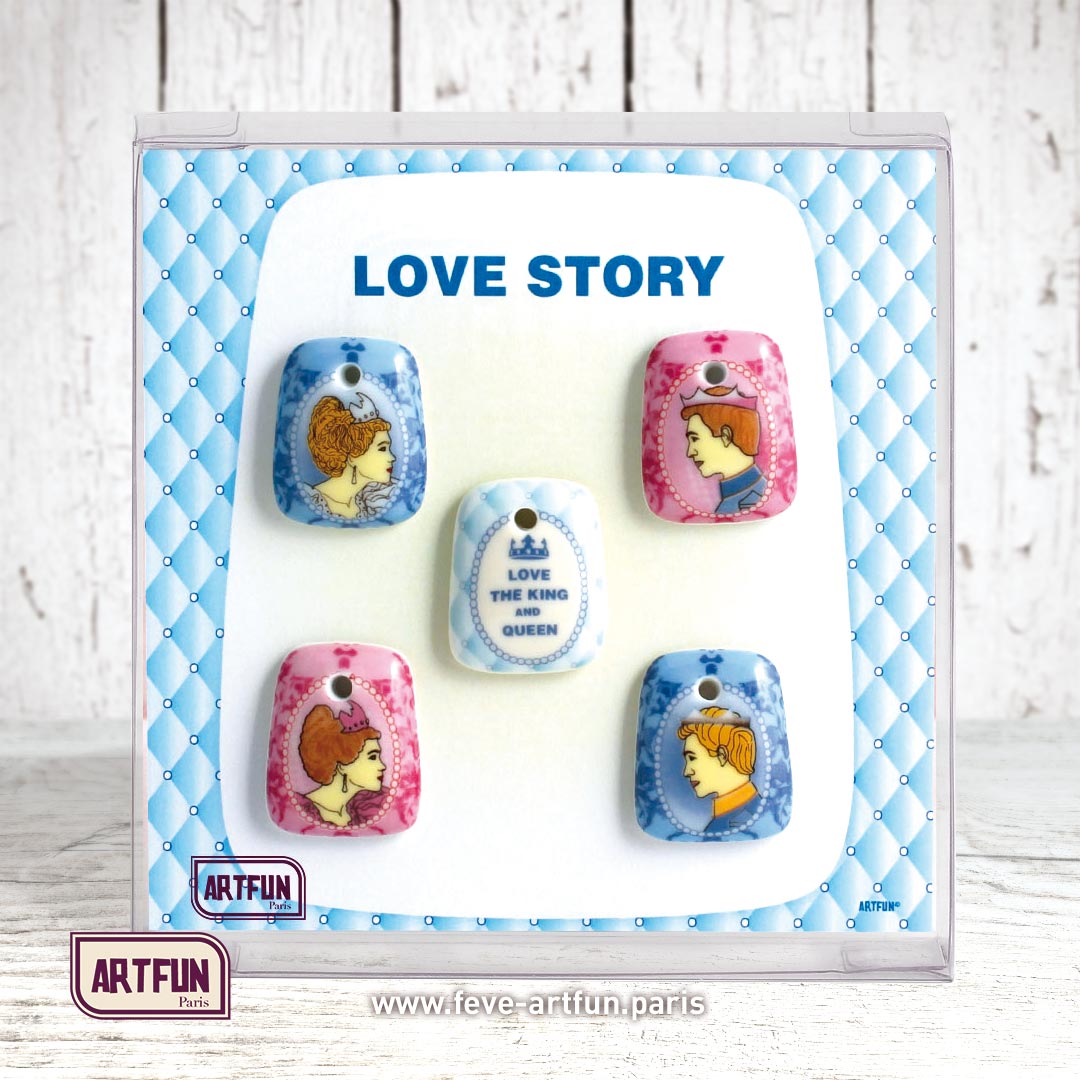 Love Story - Le Coffret de 5 Fèves