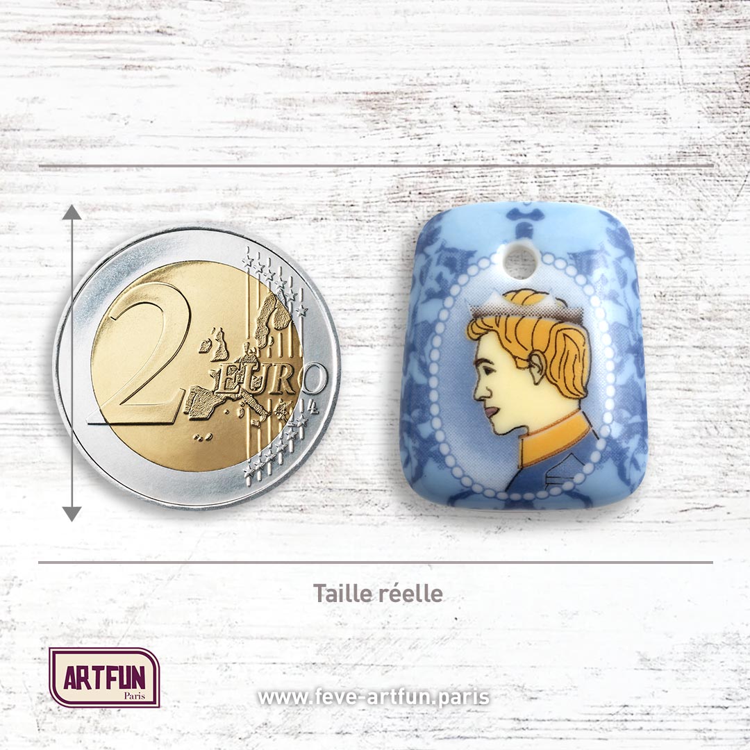 Coffret de FEVES galette des rois porcelaine Love story pour une Epiphanie  Premium