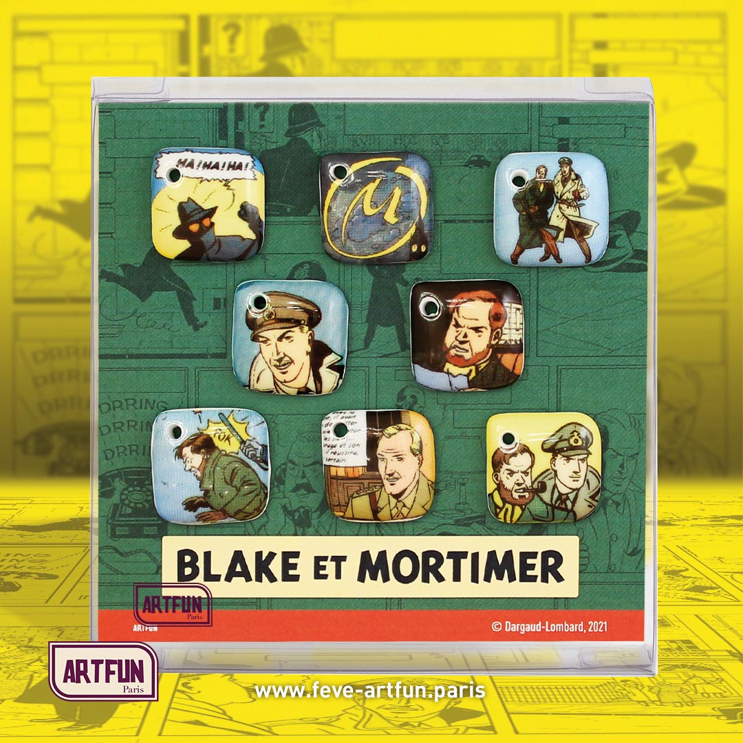 Blake et Mortimer - Le Coffret de 8 Fèves