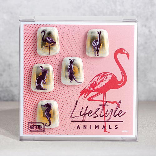 Lifestyle Animals - Le Coffret de 5 Fèves