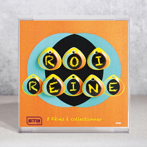 Roi Reine - Le Coffret de 5 Fèves 