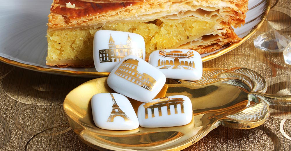 ARTFUN Lot 312 FEVES Collection Regions de France - Feve Galette des Rois  Epiphanie Premium - Feve Porcelaine Alimentaire : : Epicerie