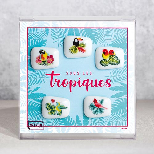 Sous les Tropiques - Le Coffret de 5 Fèves