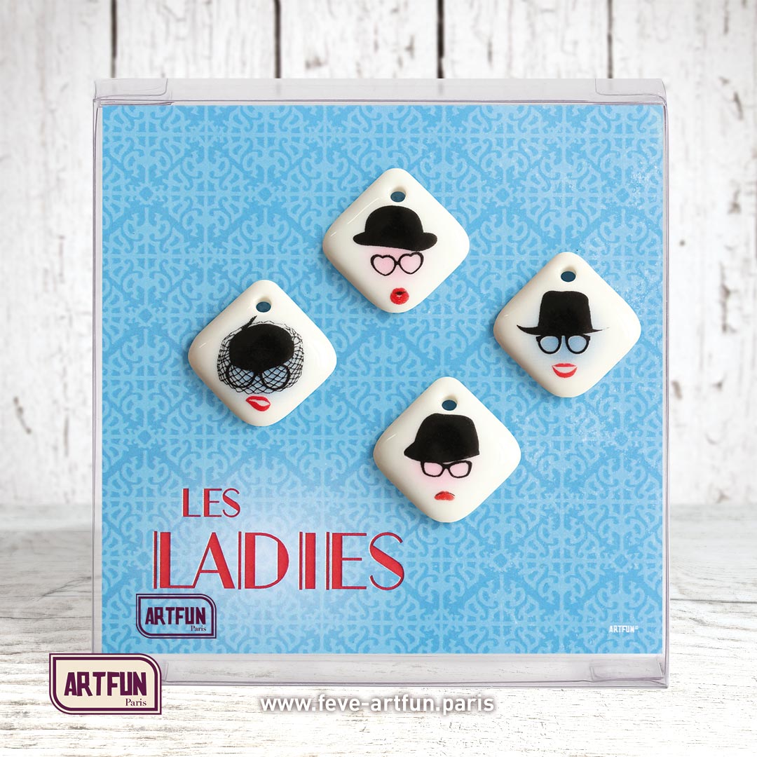Les Ladies - Le Coffret de 4 Fèves