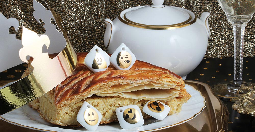 Savoir-faire artisanal pour une galette des rois avec Fève-Bijou et  Couronne Impeccable