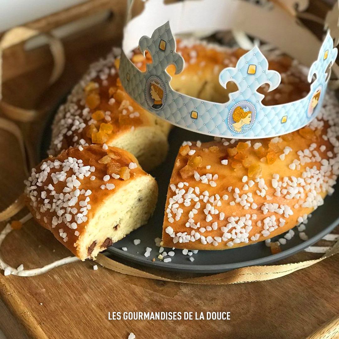 Couronne des rois briochée - Philandcocuisine