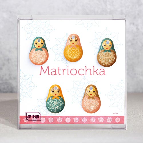 Matriochka - Le Coffret de 5 Fèves  