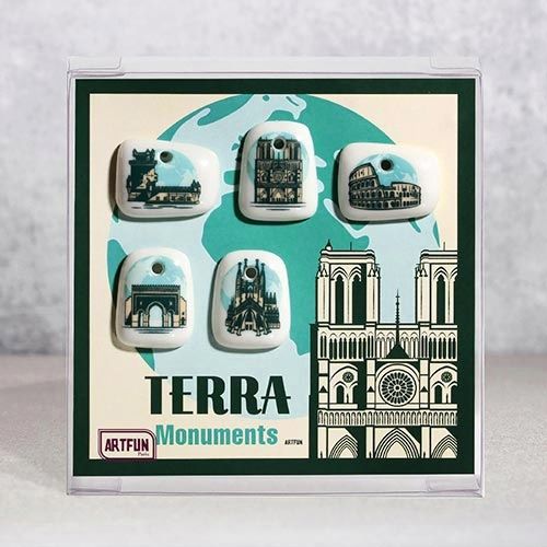 Terra Monuments - Le Coffret de 5 Fèves
