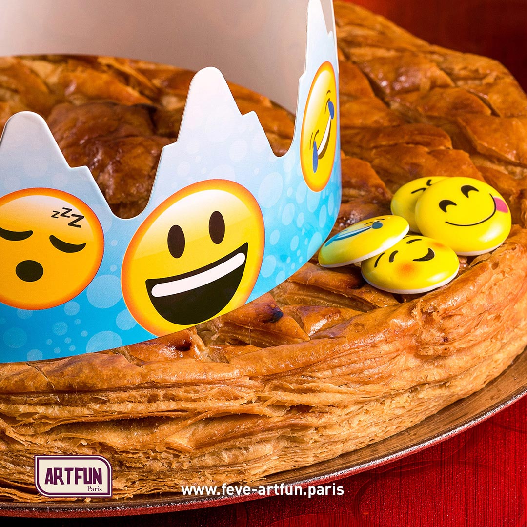 Coffret de FEVES galette des rois porcelaine Emotionz4U pour une Epiphanie  Premium