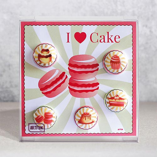 I Love Cake - Le Coffret de 5 Fèves