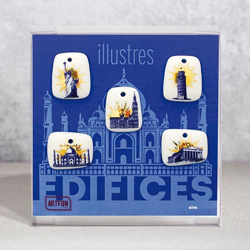 Illustres Edifices - Le Coffret de 5 Fèves