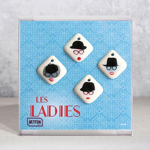 Les Ladies - Le Coffret de 4 Fèves