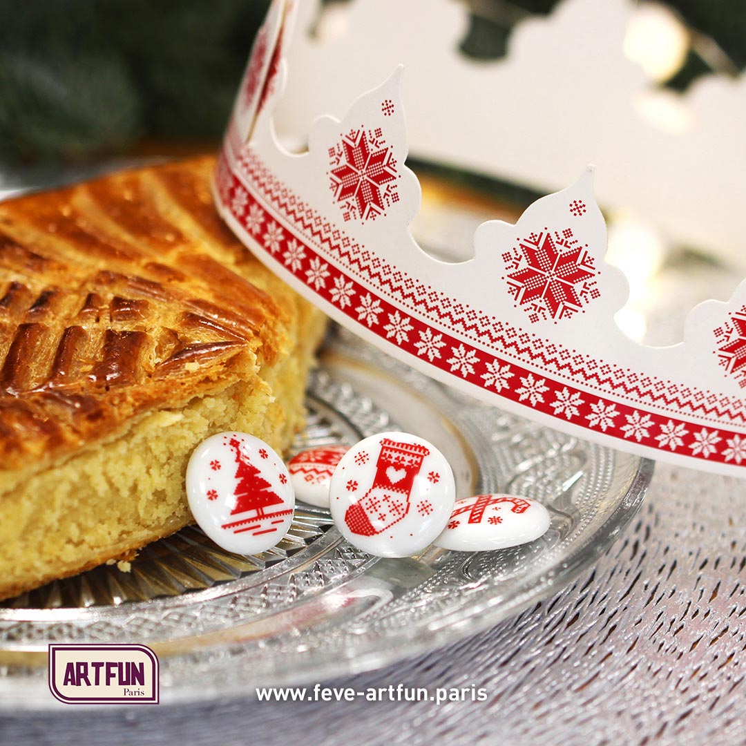 Lot de 2 fèves pour galette des rois