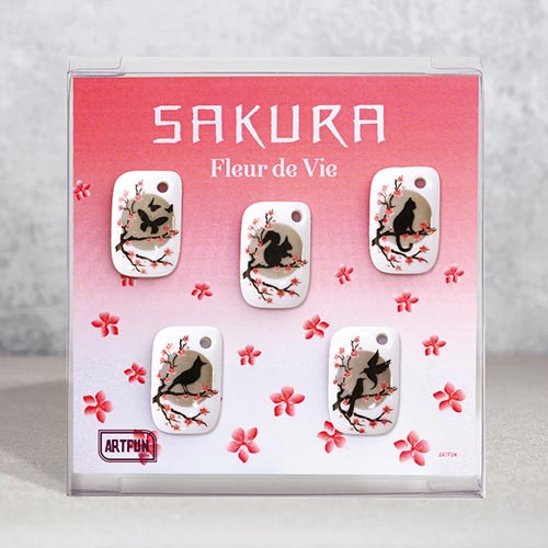 Sakura - Le Coffret de 5 Fèves