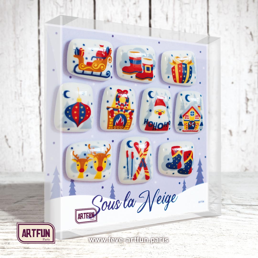 Sous la Neige - Le Coffret de 10 Fèves