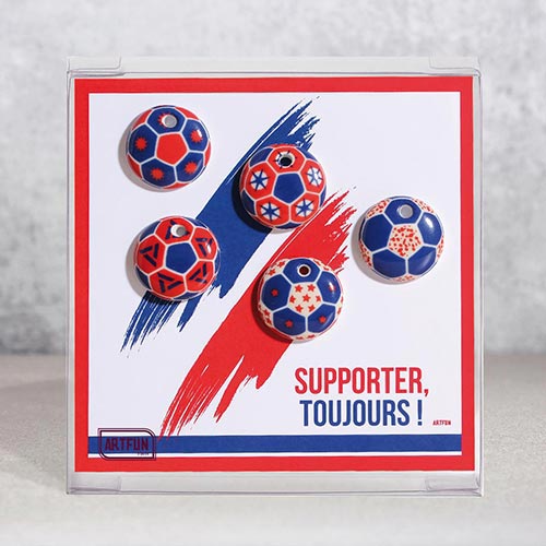 Supporter Toujours ! - Le Coffret de 5 Fèves 