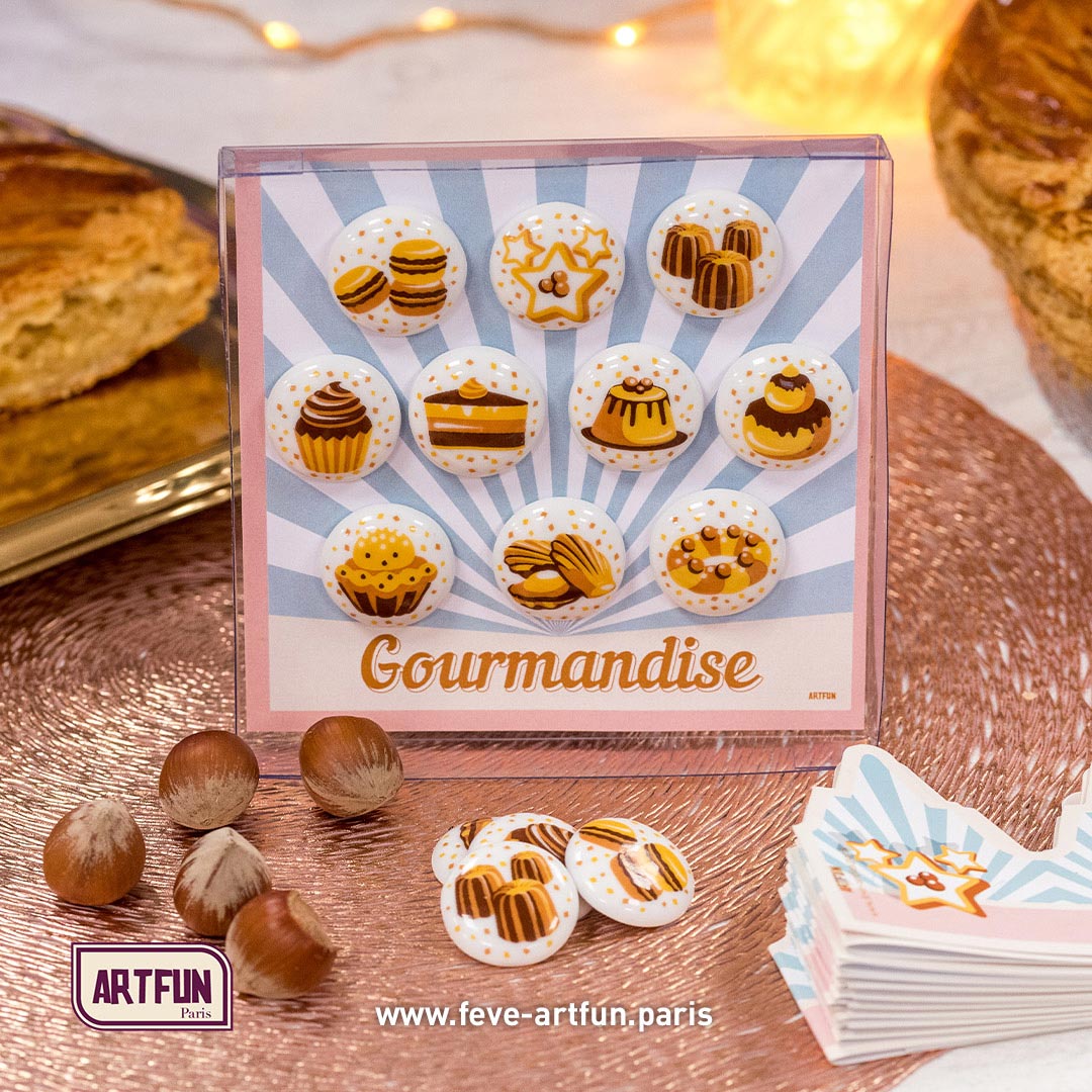 Gourmandise - Le Coffret de 10 Fèves 