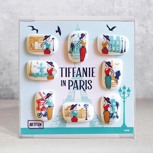 Tiffanie in Paris - Le Coffret de 8 Fèves