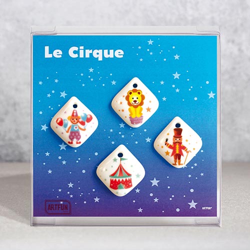 Le Cirque - Le Coffret de 4 Fèves