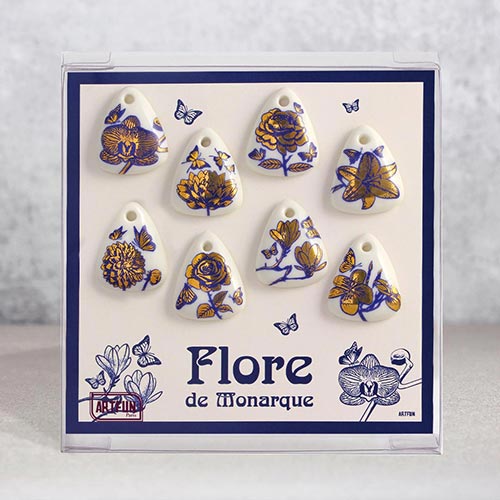 Flore de Monarque - Le Coffret de 8 Fèves 