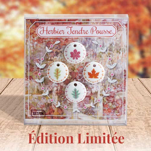 Herbier d'Automne, ed. limitée - Le Coffret de 4 Fèves