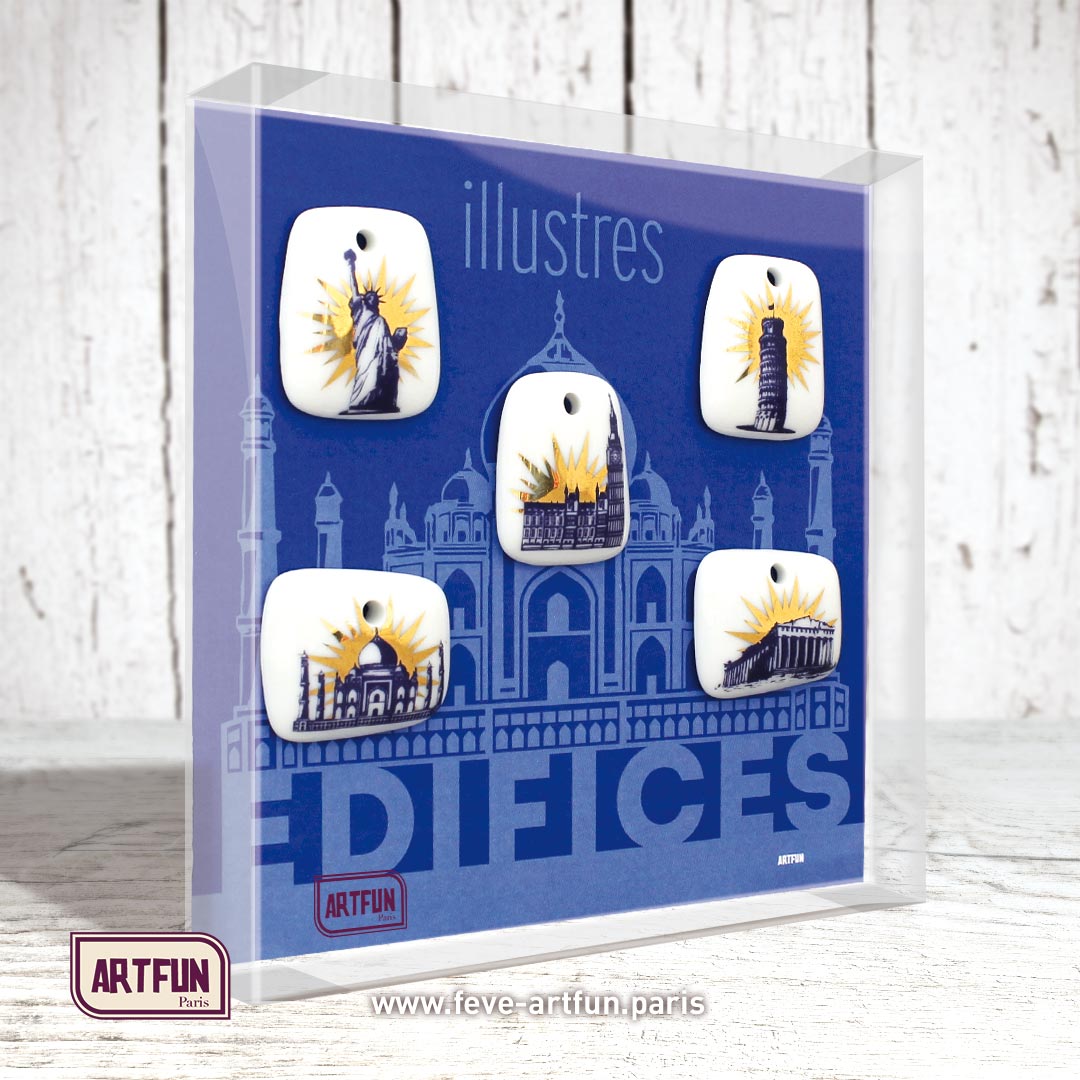 Illustres Edifices - Le Coffret de 5 Fèves