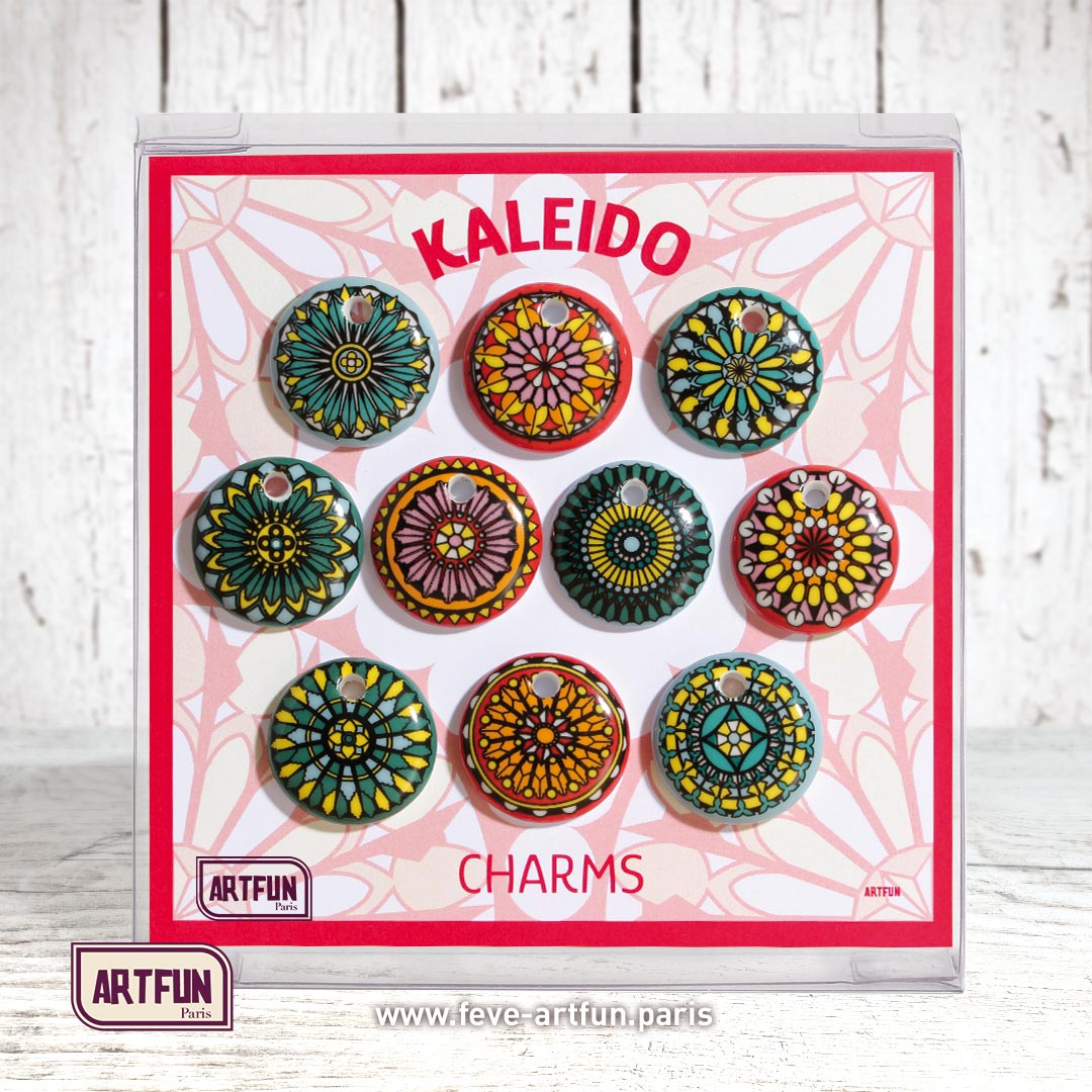 Les Kaléidos Charms - Le Coffret de 10 Fèves 