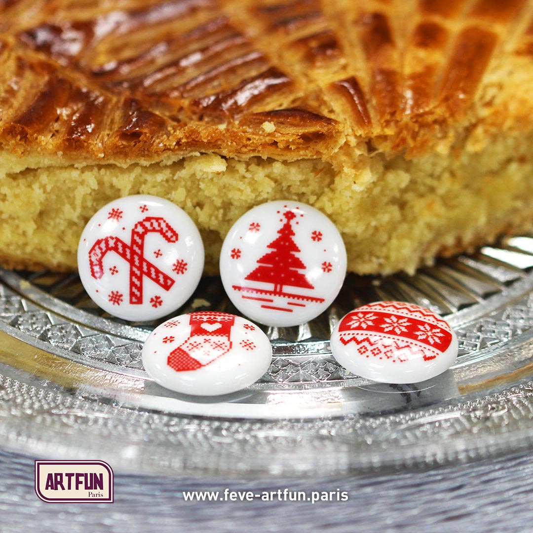 Décoration de gâteau couronnes fèves pour galette des rois