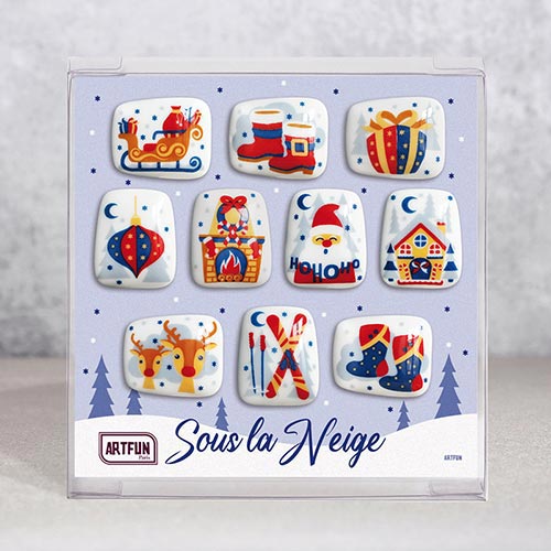 Sous la Neige - Le Coffret de 10 Fèves 