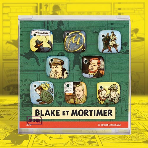 Blake et Mortimer - Le Coffret de 8 Fèves